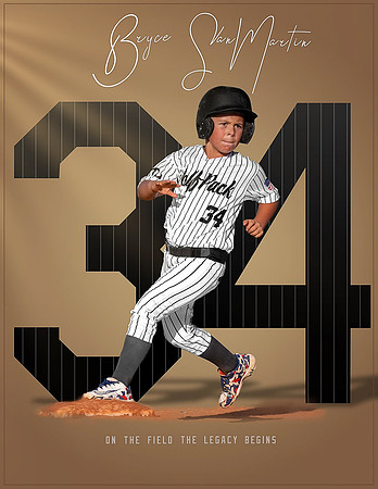 Baseball action sample