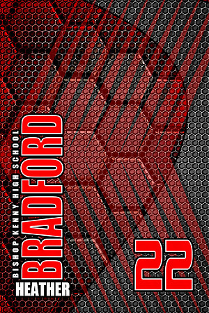 Honeycomb v.1 - Player Banner & Poster Template GDBV1 - Honeycomb X
