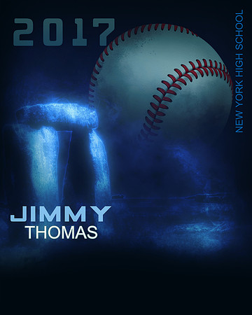 JIMMY-THOMAS-BASEBALL-16X20