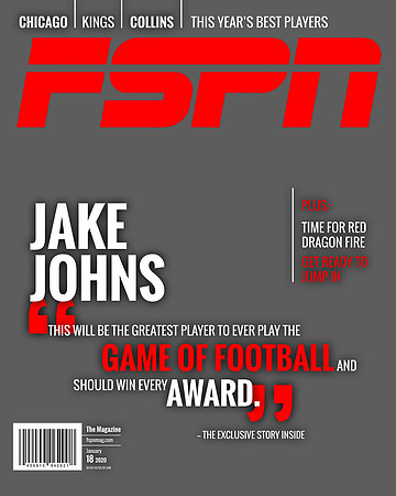Sports Magazine Cover - 01