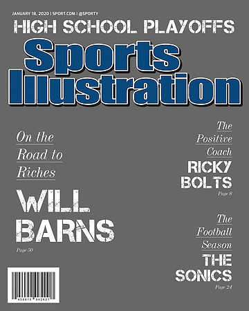 Sports Magazine Cover - 03