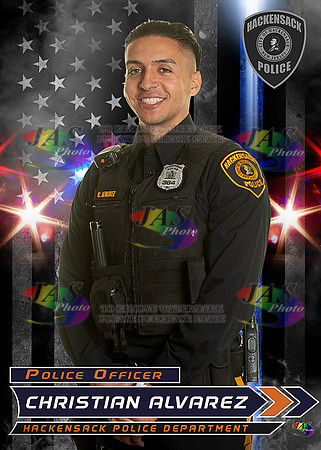 8276 Alvarez- JAS 2_5x3_5 Trader -Front-Subdued Police Flag w lights4_