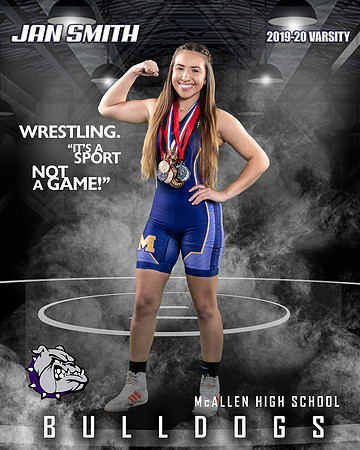 wrestling 16x20 VERTICAL BLACK