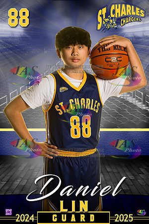 4884-Full Court 12x18 St Charles Basketball 25 Lin