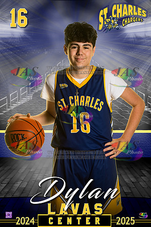 4704-Full Court 12x18 St Charles Basketball 25 Lavas