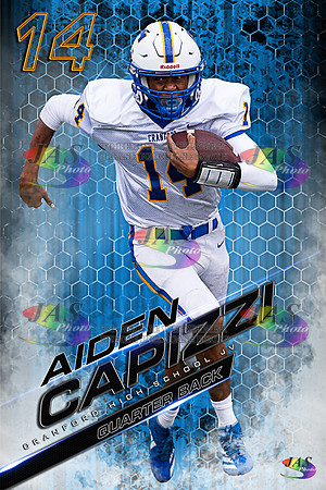 Honeycomb - MVP Series - Player Banner & Poster Template V MVP Series - Honeycomb V Aiden24